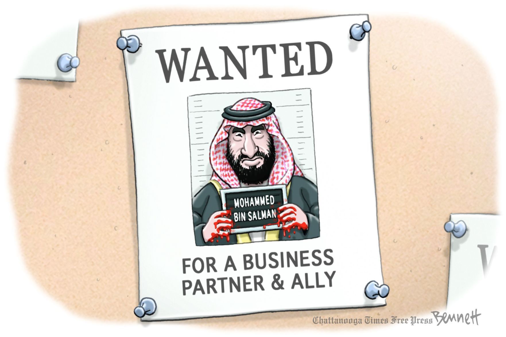 Clay Bennett editorial cartoon